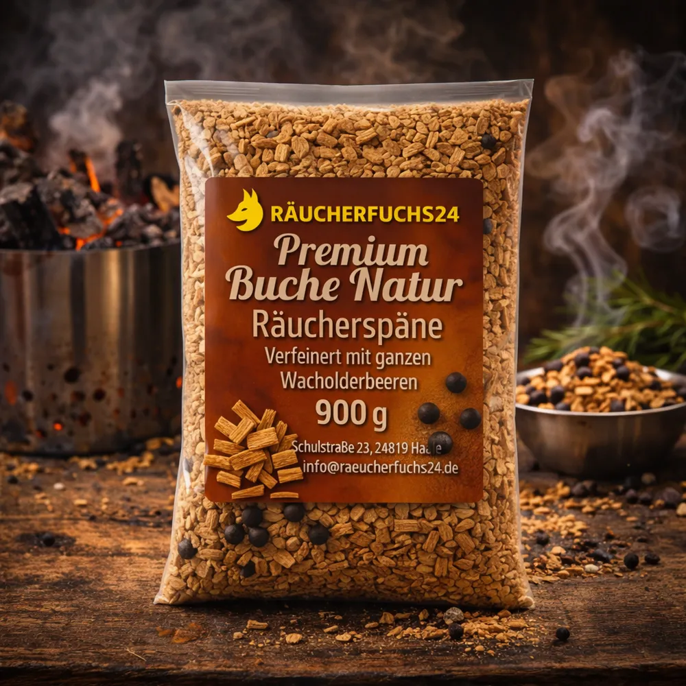 Räuchermehl / Ships mit Wacholder